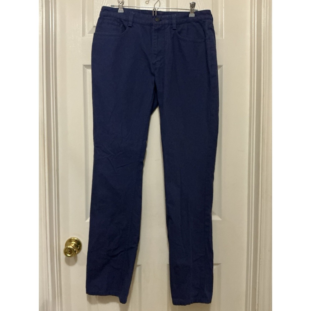 Vineyard Vines Dark Blue Chino Pants 32x34 Straight Leg Preppy
